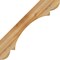 Ekena Millwork 4"W x 30"D x 30"H Olympic Rough Sawn Knee Brace, Western Red Cedar BRC04X30X30OLY00RWR - alternate 2